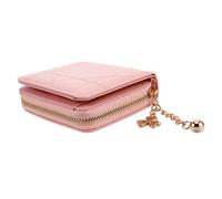 Healvian Compact Bifold Wallet for Women Quilted Pu Leather Card Holder with Accordion Storage Stylish Purse for Everyday Use Lightweight and Versatile Accessory