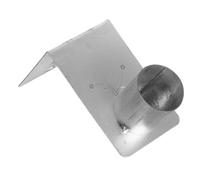 Healvian Convex Mirror Bracket Wall Mount with Heavy Duty Metal Support for Traffic and Surveillance Mirrors Easy Installation Kit Included for Driveways Parking Lots and Safety Blind Spot