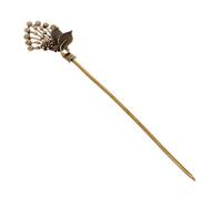 Healvian Copper Cigar Punch Tool Draw Enhancer Antique Style Cigar Poker Stick Portable Dredge Cutter for Unclogging Suitable for Smokers