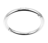Healvian Cow Hauling Nose Ring Durable Carbon Steel Nose Loop for Livestock Safe Sturdy Traction Tool for Cattle Handling Rounded Design for Comfort