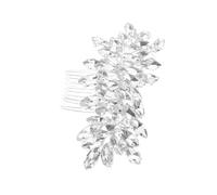 Healvian Crystal Wedding Hair Comb Rhinestone Bridal Headpieces Ultralight Side Combs No-slip Hair Accessories for Brides Bridesmaids Women