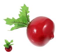 Healvian Cute Car Antenna Topper Radish Shape Cartoon Exterior Decoration for Vehicles Car Dashboard Accessory without Antenna Auto Supply Ornament