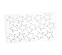 Healvian Diamond Butterfly Face Gems Stickers Hollow Star Pattern Self-adhesive Tear Drop Rhinestone Pearls Face Jewels for Festival Makeup and Party Decoration