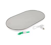 Healvian Digital Body Weight Scale Portable Small Scale with High Precision Tempered Glass LED Display User Friendly for All Ages for Home Travel