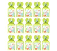 Healvian Dinosaur Party Favor Boxes Foldable and Easy to Store 18pcs Paper Candy Boxes Assorted Colour Dinosaur Shaped for Birthday Parties for General