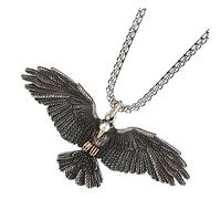 Healvian Eagle Pendant Necklace for Men Punk Vintage Chain Stylish Accessory for Daily Wear Parties More Symbolizes Freedom Strength for Friends Family