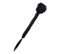 Healvian Elegant Drawstring Ponytail Extension Hair Wig Fishtail Braid Clip-in Synthetic Ponytail Hairpiece for Women