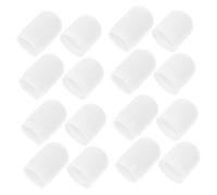 Healvian Empty Capsule Lip Balm Containers 8pcs Mini Portable Plastic Fillable Tubes for Travel Lip Gloss Diy Kit White