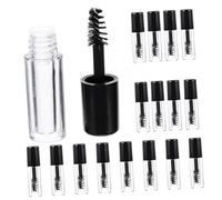 Healvian Empty Mini Mascara Tubes Refillable Plastic Mascara Bottles 20Pcs 0.8Ml Compact Size Convenient Use Girls Daily Travel with Storage Bag