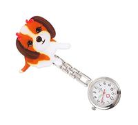 Healvian Exam Hanging Form Little Dog Pocket Watch Cartoon Hanging Watch for Boys and Girls Suitable for Vet Nurse Use Made of Material
