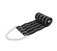 Healvian Extended Stripe Bath Towel Body Scrubber for Adults Exfoliating Cleaning Washcloth with Hanging Rope Comfortable Long Shower Back Washer for Gentle Massage and Deep Skin Cleansing
