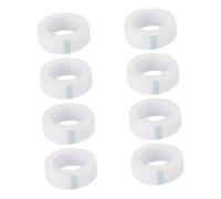 Healvian Eyelash Grafting Isolation Tapes 8pcs Breathable Non-woven Adhesive Strips Eyelash Extension Fixed Tapes for Professional Lash Application and Salon Use
