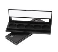 Healvian Eyeshadow Box 5 Colors Subpackaging Case 2Pcs 26Mm Lightweight Portable Cosmetics Organizer for Travel and Makeup Lovers