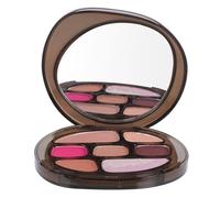 Healvian Eyeshadow Palette Rainbow Grey Glossy for Women Multi-functional Makeup Kit