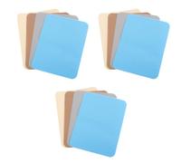 Healvian Fabric Iron-on Patches Repair Patches DIY Rectangular 12pcs Imitation Denim Cotton Easy to Stick and Cover Broken Holes for Hats and Shoes for Arts Craft Project Making