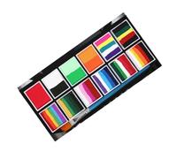 Healvian Face Paint Palette Colors Body Makeup Pigments Non-toxic Safe for Skin for Parties Events Cosplay Diy Boys and Girls Adults
