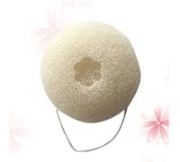 Healvian Facial Sponge Face Cleaning Sponge Beige Brightening Skin Tone Biodegradable Exfoliating for Deep Cleansing and Radiation Protection