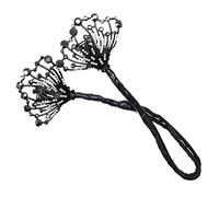 Healvian Fashion Hair Bun Maker Rhinestones Versatile Hair Bun Shaper Accessory for Women Girls Great Option