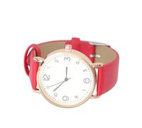Healvian Fashionable Wrist Watch for Women with Quartz Movement and Pu Leather Strap, Featuring a Simple Surface Design and Comfortable to Wear, Casual Ladies Watch for Working or Party