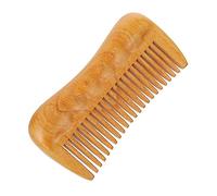 Healvian Fine Toothed Wooden Massage Comb for Hair Styling and Scalp Stimulation Portable Lightweight Boxwood Tool to Promote and Prevent Hair Loss Smooth Natural Texture for Home and
