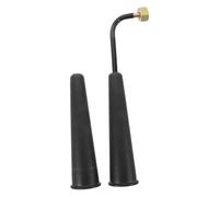 Healvian Fire Extinguisher Replacement Nozzle with Flexible Cold Weather Hose and Antislip Surface Textures, Sturdy Iron Plastic Material, Universal Fit for Portable Fire Extinguishers