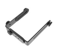 Healvian Flash Bracket L-shape Flash Light Holder for Dslr Camera with Anti-slip Metal Construction and Multi-directional Assembly Featuring Standard 1/4 Screw Holes