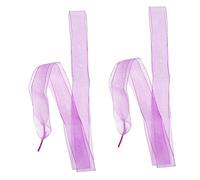 Healvian Flat Satin Shoelaces Wide High Density Lace Ribbon for Women Casual Athletic Boots Skates Smooth Texture Non Pilling Durable Replacement Accessories