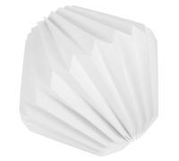Healvian Foldable Paper Ceiling Light Shade Origami Lantern in White, Portable and Easy to Carry, for Cafes and Hotels with Nordic Style and Simple Fashionable Design