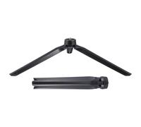 Healvian Foldable Video Tripod Professional Technology Abs and Rubber Material 2pcs with 1/4 Inch Screw, Anti- Design Desktop Stand for Camera and Phone