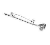 Healvian Golf Racket Brooch Zircon Crystals Creative Sports Lapel Pin for Suits and Dresses Golf Ball Brooch for Men and Women