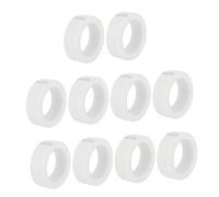 Healvian Grafting Eyelash Tapes 10pcs Non-woven Adhesive Lash Extension Tapes Breathable for Professional Eyelash Lifting and False Lash Application