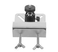 Healvian Gutter Mount Bracket with Precise Angle Adjustment and Universal Compatibility Stainless Steel Outdoor Corner Mount for Security Cameras and Flood Lights for Roof Gutter