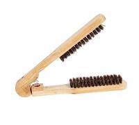 Healvian Hair Brush Straightener Detangler Bristle Hair Comb for Straightening Wooden Material for Use