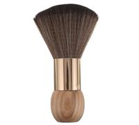 Healvian Hair Care Brush Large Barber Brush Neck Duster for Hair Face Cleaning Wood Material Professional Haircut Tool