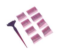 Healvian Hair Dye Applicator Brush Set with Soft Bristles and Pointed Handle Small Plastic Hair Coloring Brush for Salon Use for Precise Dye Application and Color Mixing