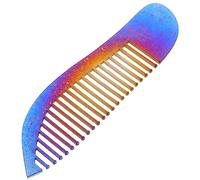 Healvian Hairdressing Comb Portable Rust Professional Combs for Salon and Home Use Lightweight Titanium Alloy Safe for Hair and Scalp for Cutting and Styling