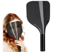 Healvian Hairspray Face Shield with Handle 11.65X6.10X2.48 Inch Hairdressing Protective Splash Guard for Salon and Home Hair Coloring