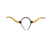 Healvian Halloween Party Gothic Devil Horn Headband Antelope Horn Hair Accessory for Women Cosplay Masquerade Costume Role Playing and Themed Events Funny Gothic Headband Prop
