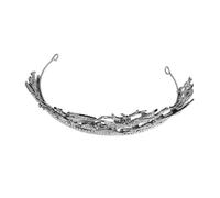Healvian Halloween Rhinestone Bat Crown for Women Lightweight Spooky Queen Tiara Party Accessory for Festival and Costume with Intricate Retro Design