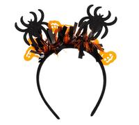 Healvian Halloween Spider Pumpkin Headband Comfortable Hairband for Cosplay Parties Sturdy Decoration for Women for Group Costumes Celebrations