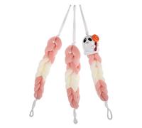 Healvian Halloween Themed Ghost Bath Loofah Ball, Reusable Long Strip Exfoliating Shower Scrubber with Foaming Nylon and Plastic Material for Spa and Daily Bathing