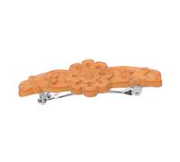 Healvian Handmade Oriental Wooden Hair Barrettes Traditional Cheongsam Hair Ornaments Women Spring Clip Design for Bridal and Festive Occasions