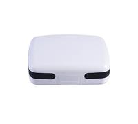 Healvian Hearing Aid Hard Case Carry Case Holder White for Hearing Aids Storaging Box for Daily Use