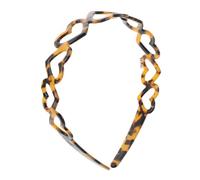 Healvian Heart Headband for Women Cute Accessory Tortoise Shell Design Chic Simple Hair Ornament for Girls for Various Occasions