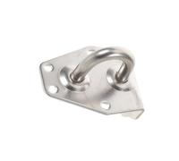 Healvian Heavy-duty Stainless Steel Right Angle Rv Trailer Tie-down Ring Anchor with Wall/floor Mount for Cargo Securing on Towable Campers and Trailers