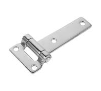 Healvian Heavy Duty Stainless Steel Strap Hinge with Flexible Folding Design for Boat Hatch Lid, Sturdy Marine Hardware Suitable for Demanding Outdoor and Yacht Environments