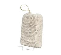 Healvian Hemp Bathing Sponge Shower Brush Exfoliating Body Scrubber for Deep Cleansing and Massage Suitable for Adults Skin Care and Back Exfoliation