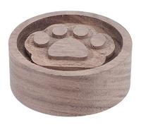 Healvian Home Decor Wood Essential Oil Diffuser Small Wooden Diffuser Wooden Diffuser Cube with Cat Paw Design for Home Office Car and Women Men Gifts Essential Oils Diffuser