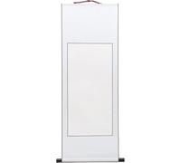 Healvian Household Calligraphy Paper Rice Paper Blank Scroll 4ft4in Vertical Silver Gray Multi-function Portable Writing Supply for Painting and Calligraphy