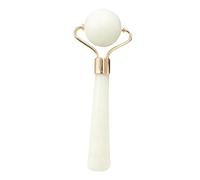 Healvian Jade Roller Face Massager 14.5X5.5X3Cm Natural Jade Stone Portable Facial Massage Tool for Women with Design, for Travel and TV Watching